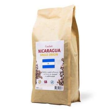 ECCELLENTE Nicaragua Espressobonen 1000g – 100%, Ophalen of Verzenden, Nieuw