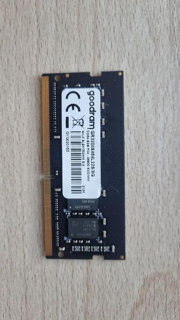 GOODRAM HP 3TK88AA 8GB DDR4-2666 SO-DIMM Laptopgeheugen, Computers en Software, RAM geheugen, Ophalen of Verzenden, Nieuw