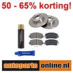 Remschijven + Remblokken Renault Espace achterzijde, Verzenden, Nieuw, Renault