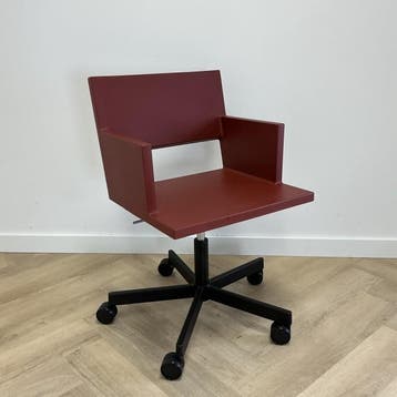 L.A.F. Task design stoel van Brother and Sons, rood, Gebruikt, Ophalen of Verzenden, Bureaustoel, Rood