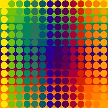 Julio Le Parc (1928) - Color Secuencia 1