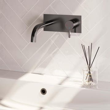 Brauer Gunmetal Edition Inbouw Wastafelmengkraan met Gebogen, Ophalen of Verzenden, Nieuw