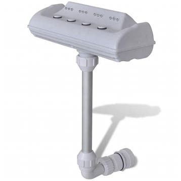 vidaXL Zwembad waterval fontein met LED, Tuin en Terras, Verzenden, Nieuw