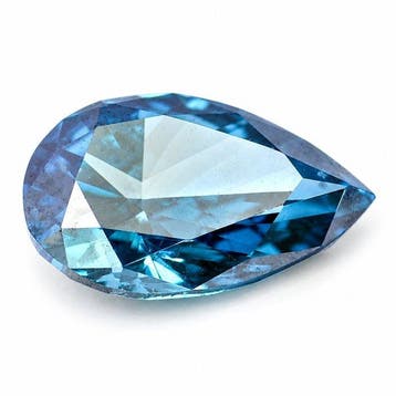 Zonder minimumprijs - 1 pcs Diamant (Kleurbehandeld) - 0.22, Nieuw