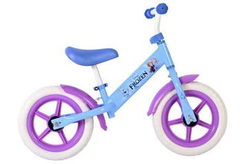 Disney Frozen Loopfiets - 12 inch - Lichtblauw/Paars -, Verzenden, Nieuw