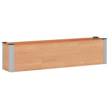 vidaXL Verhoogde plantenbak Bruin 150 x 30 x 36 cm, Verzenden, Nieuw, Minder dan 60 cm, 30 tot 60 cm