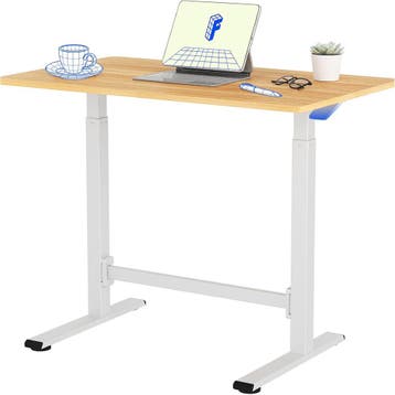 Zit sta bureau - Verstelbaar - 100 x 60 cm - H7-Plus - FLEXI, Huis en Inrichting, Verzenden, Zo goed als nieuw