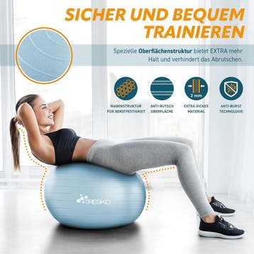 Fitness bal - Yoga bal - Pilates bal - Zwangerschapsbal - 85, Verzenden, Zo goed als nieuw