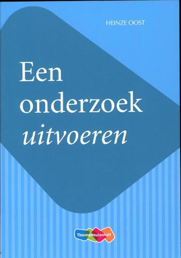 Een onderzoek uitvoeren - Heinze Oost 9789006978148, Verzenden, Gelezen, Heinze Oost