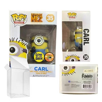 Funko Pop  ons  Carl  35  [2013 SDCC  Official Con Sticker], Verzamelen, Verzenden, Nieuw