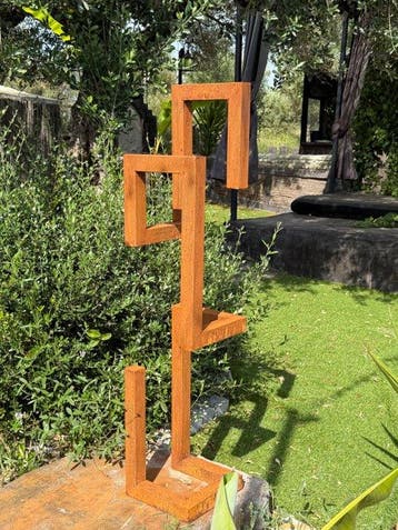 Ana Lucia B.M - Sculpture Corten - XL