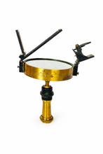 H. Morin ancien à pinnules avec boussole centrale ,