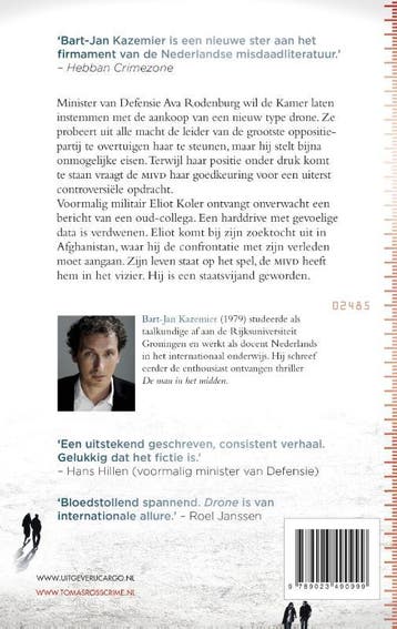 Drone 9789023490999 Bart-Jan Kazemier, Verzenden, Gelezen, Bart-Jan Kazemier