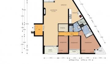 Te Huur 4 Kamer Appartement J.W. Racerstraat In Enschede, Direct bij eigenaar, Overijssel, Enschede, Appartement