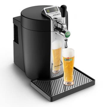 Krups B90 VB5000NE Bierzapmachine met PerfectDraft Technolog, Verzenden, Zo goed als nieuw
