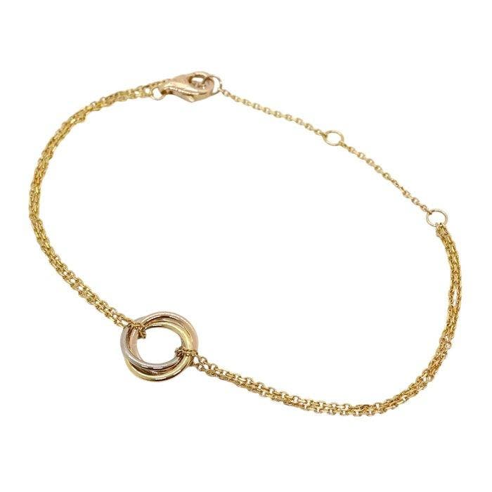 Cartier - Armband - Trinity - 18 karaat Witgoud, Roségoud,, Sieraden, Tassen en Uiterlijk, Armbanden