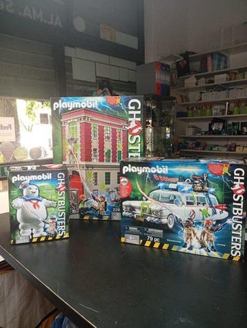 Playmobil - Speelgoed Playmobil Ghostbusters 9219 + 9220 +