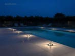 GU10 Grondspot rond zand zwart (20x) Lampinno, Tuin en Terras, Buitenverlichting, Ophalen, Nieuw