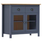 vidaXL Dressoir Hill Range 90x40x80 cm massief grenenhout, Verzenden, Nieuw, 50 tot 100 cm, Grenenhout