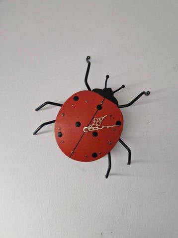 Wanddecoratie - Handmade - Slovenië - lieveheersbeestje