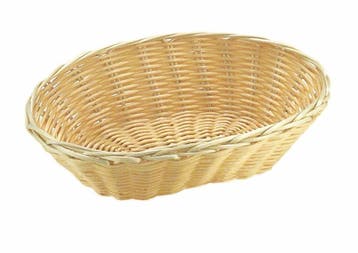 Broodmandje Ovaal | 23 x 15 x 6,5 cm, Verzenden