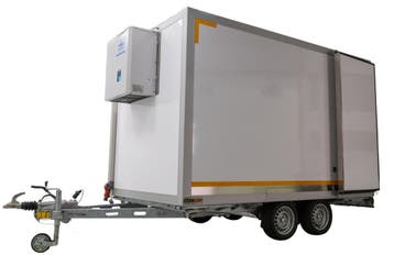 Te huur: Vriesaanhanger | Mobiele diepvriesopslag voor elk e, Auto diversen, Aanhangers en Bagagewagens, Verzenden, Nieuw