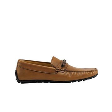 TESTONI - 8 UK - 42 IT - Driver Loafer Shoes Top Calf, Nieuw