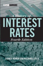 Boek A History of Interest Rates 9780471732839, Verzenden, Zo goed als nieuw