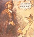 Het land van Mussert op spotprent (lijst optie, Lithos), Verzenden