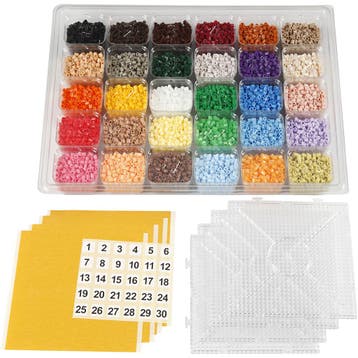 Starterset Foto kralen, medium, 15000 stuk, 1 set, Hobby en Vrije tijd, Kralen en Sieraden maken, Nieuw