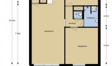 Te Huur 3 Kamer Appartement Den Uylsingel In Rotterdam, Huizen en Kamers, Huizen te huur, Rotterdam, Direct bij eigenaar, Appartement