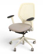 Orangebox Ara bureaustoel, off white-taupe, Overige plaatsen, Ophalen of Verzenden, Gebruikt, Stoel