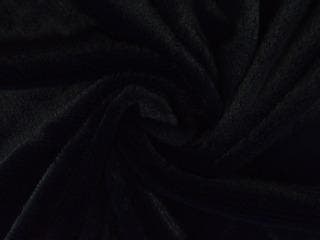 Kortharig bont stof – Marineblauw, Blauw, 120 cm of meer, Ophalen of Verzenden, Polyester