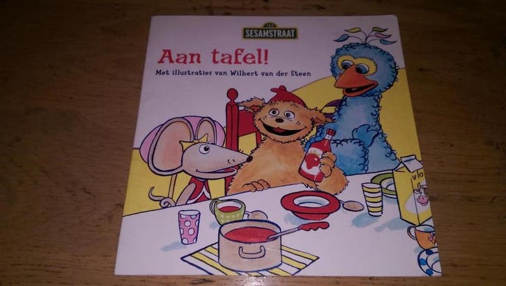 Aan tafel! / Sesamstraat 9789086511679 M. van Zutphen, Boeken, Kinderboeken | Baby's en Peuters, Gelezen, Verzenden