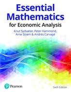 Essential Mathematics for Economic Analysis 9781292359281, Boeken, Verzenden, Zo goed als nieuw, Knut Sydsaeter