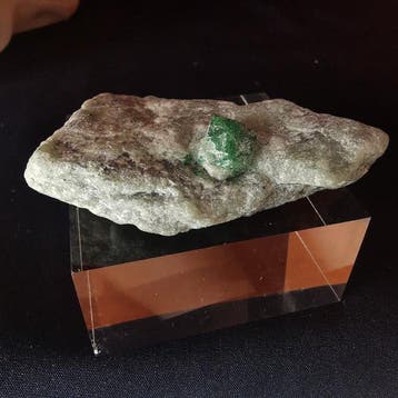 44 gram Panjshir-smaragd kristallfase 6.00 x 3.40 cm Diep
