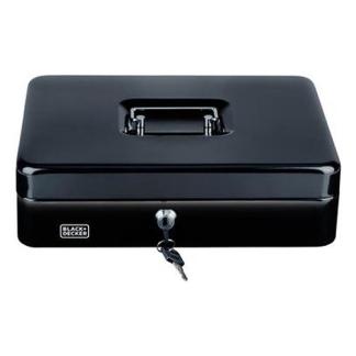Geldkistje | BLACK+DECKER | 30.5 x 24 x 9 cm, Verzenden, Nieuw