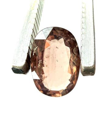 1 pcs Oranje, Roze Padparacha saffier - 2.05 ct - Instituto, Nieuw