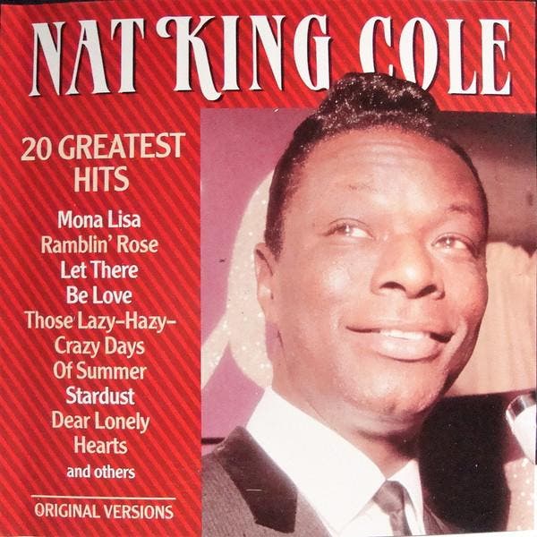 cd - Nat King Cole - 20 Greatest Hits, Cd's en Dvd's, Cd's | Overige Cd's, Zo goed als nieuw, Verzenden