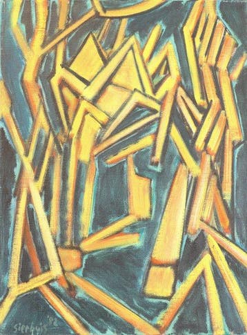 Jan Sierhuis (1928-2023) - Herfstwoud, Antiek en Kunst