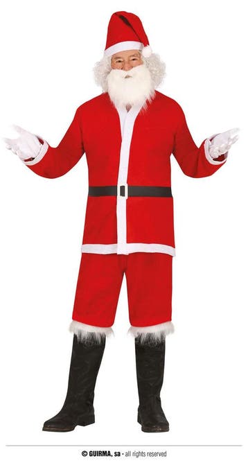 Kerstmanpak Claus Met Baard, Ophalen of Verzenden, Nieuw