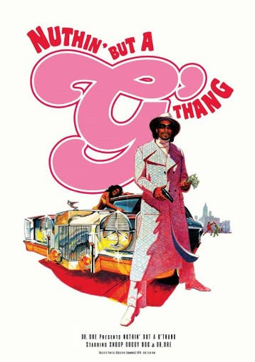 Posters - Poster Snoop Dogg - Nuthing But a G-Thang, Verzenden, Zo goed als nieuw
