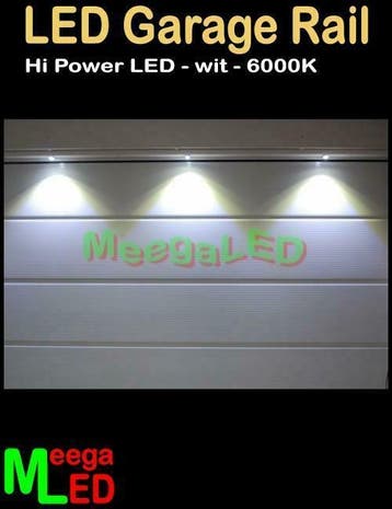 LEDgaragerail met Hi Power LEDs - diverse lengten en LEDs, 120 cm of meer, Overige typen, Minder dan 200 cm, Nieuw