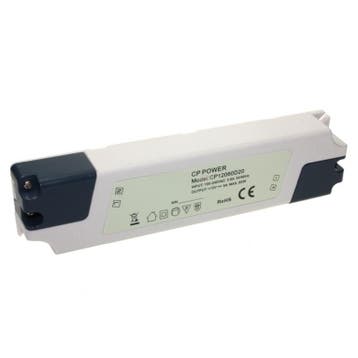 Inbouw adapter / voeding 12V / 5A 60W, Ophalen of Verzenden, Nieuw
