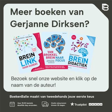 Breindidactiek 9789082286205 Gerjanne Dirksen, Verzenden, Zo goed als nieuw, Gerjanne Dirksen