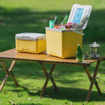 Robuuste Gele Koelbox - 9/15/24L, Valbestendig & 50kg Draagk, Witgoed en Apparatuur, Koelkasten en IJskasten, Verzenden, Nieuw