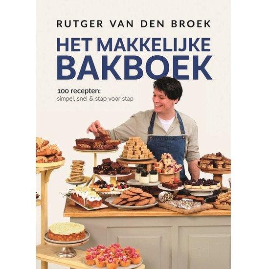 9789048875320 Het makkelijke bakboek Rutger van den Broek, Boeken, Kookboeken, Nieuw, Verzenden