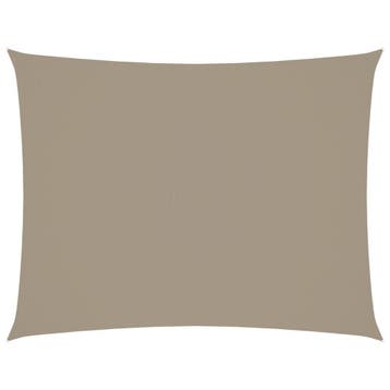 Zonnezeil 3x6m Taupe | Retourdeal 34% Korting, Tuin en Terras, Schaduwdoeken, Ophalen of Verzenden, Zo goed als nieuw