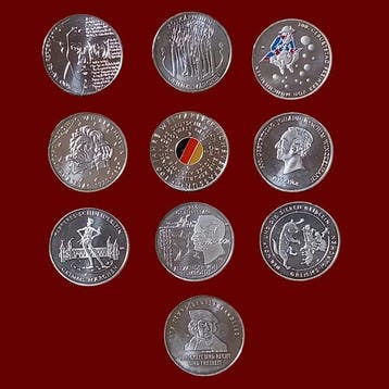 Duitsland. 20 Euro 2016/2020 (10 coins)