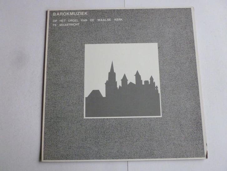 Barokmuziek op het orgel van de Waalse Kerk te Maastricht -, Cd's en Dvd's, Vinyl | Klassiek, Zo goed als nieuw, Ophalen of Verzenden